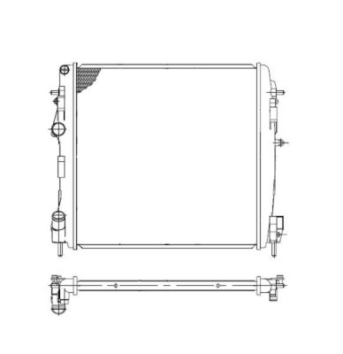 Radiador NRF 58317