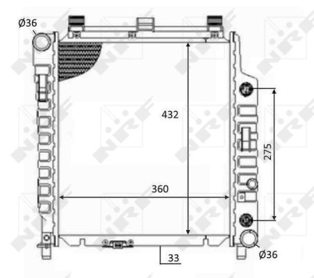 Radiador NRF 59102