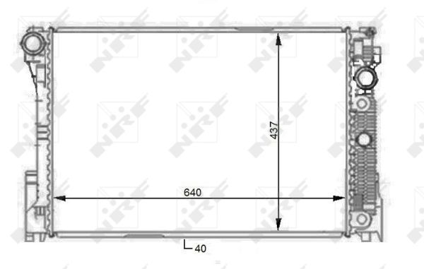 Radiador NRF 59108