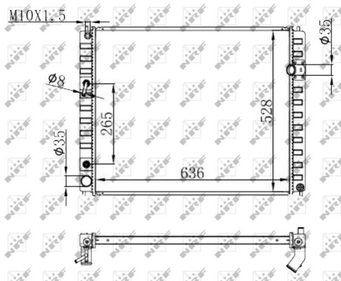 Radiador NRF 59147