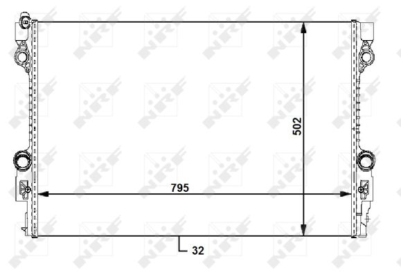 Radiador NRF 59172