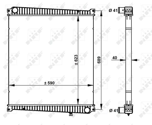 Radiador NRF 59212