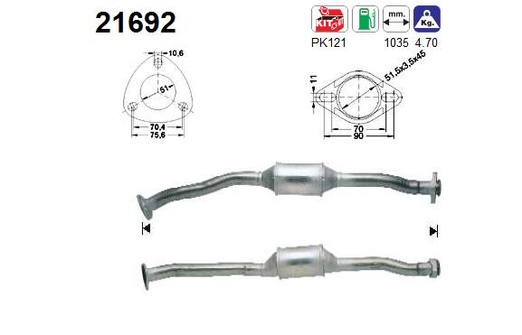 Catalizador AS 21692