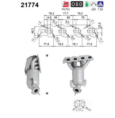 Catalizador AS 21774