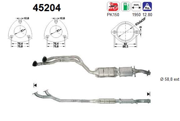 Catalizador AS 45204