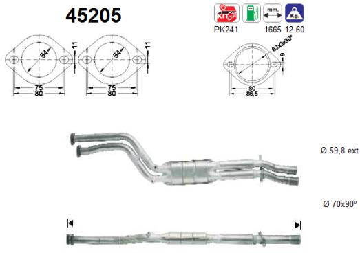 Catalizador AS 45205