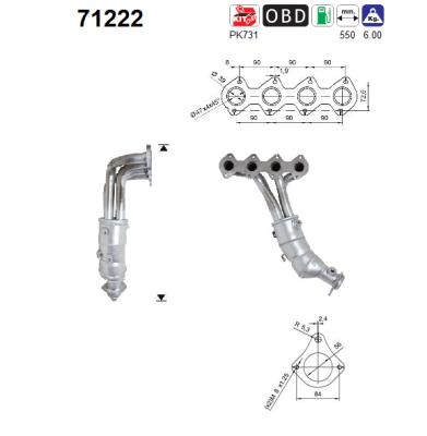 Catalizador AS 71222