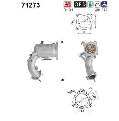 Catalizador AS 71273