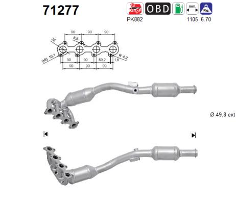 Catalizador AS 71277