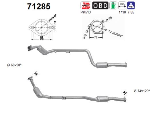 Catalizador AS 71285