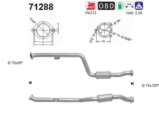 Catalizador AS 71288
