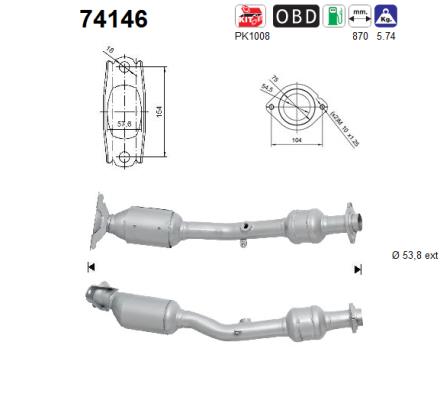 Catalizador AS 74146