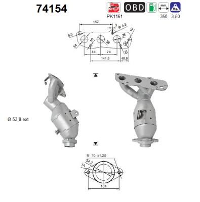 Catalizador AS 74154