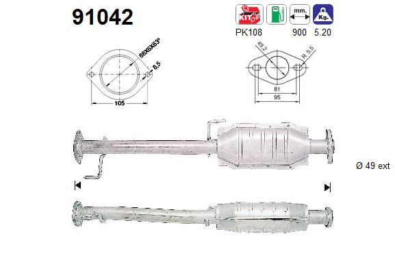 Catalizador AS 91042