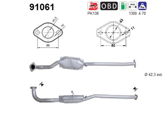 Catalizador AS 91061