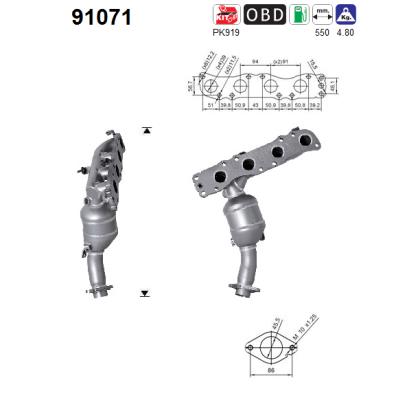 Catalizador AS 91071