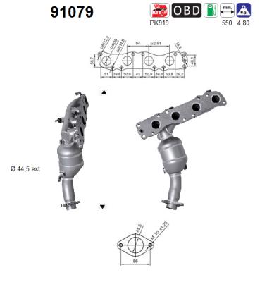 Catalizador AS 91079