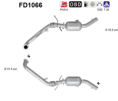 Filtro de particulas AS FD1066