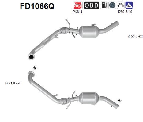 Filtro de particulas AS FD1066Q