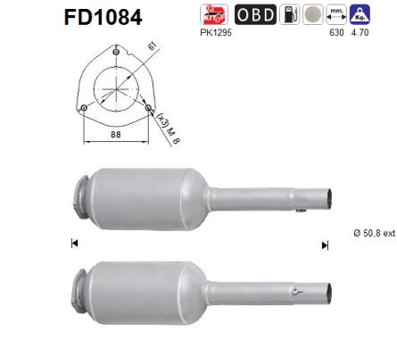 Filtro de particulas AS FD1084