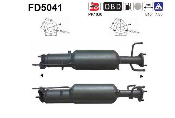 Filtro de particulas AS FD5041