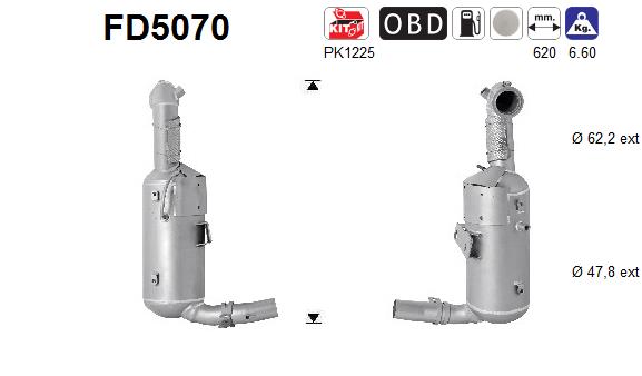 Filtro de particulas AS FD5070