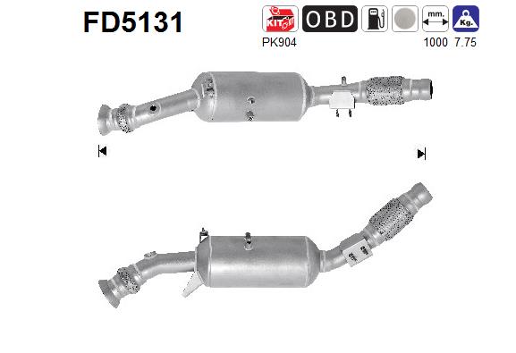 Filtro de particulas AS FD5131