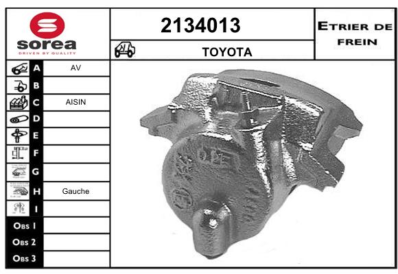 Estribo de freno SEEAC 4134013