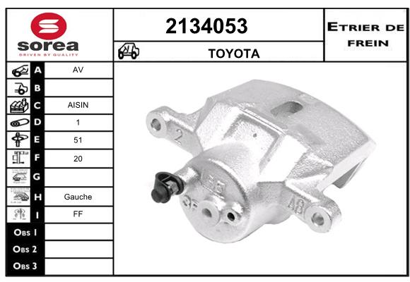 Estribo de freno SEEAC 4134053