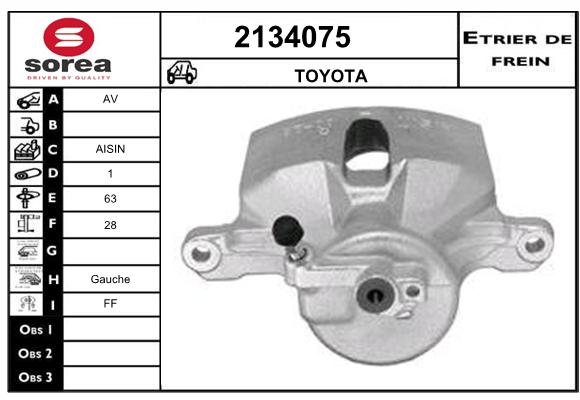 Estribo de freno SEEAC 4134075