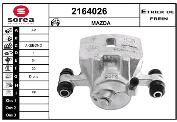 Estribo de freno SEEAC 4164026