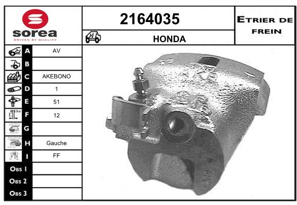 Estribo de freno SEEAC 4164035