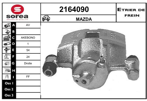 Estribo de freno SEEAC 4164090