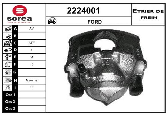 Estribo de freno SEEAC 4224001