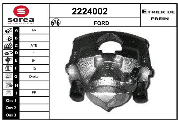 Estribo de freno SEEAC 4224002