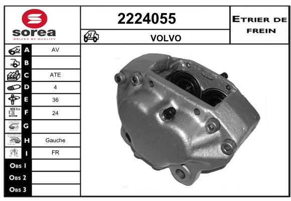 Estribo de freno SEEAC 4224055