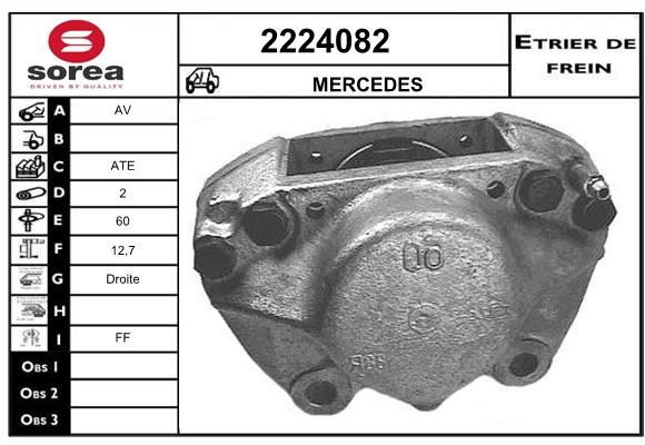 Estribo de freno SEEAC 4224082