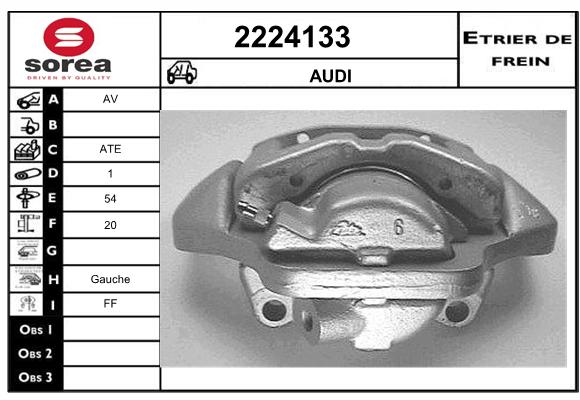 Estribo de freno SEEAC 4224133