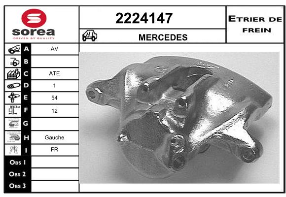 Estribo de freno SEEAC 4224147