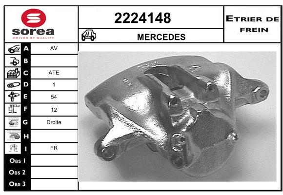 Estribo de freno SEEAC 4224148