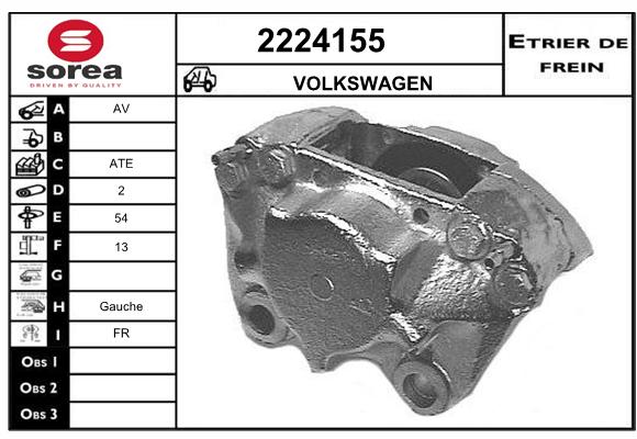 Estribo de freno SEEAC 4224155