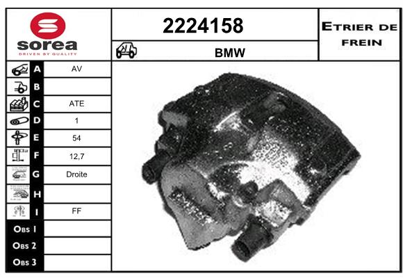 Estribo de freno SEEAC 4224158