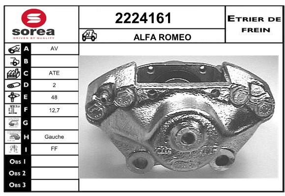 Estribo de freno SEEAC 4224161