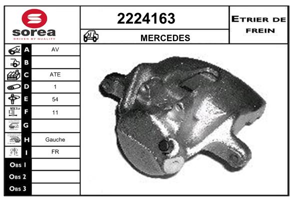 Estribo de freno SEEAC 4224163