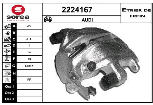 Estribo de freno SEEAC 4224167