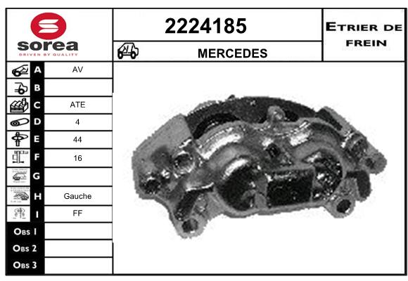 Estribo de freno SEEAC 4224185