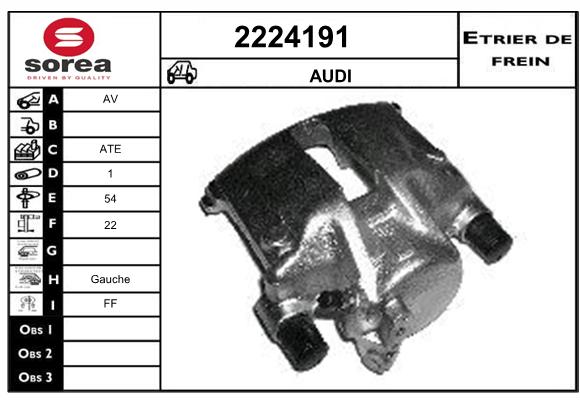 Estribo de freno SEEAC 4224191