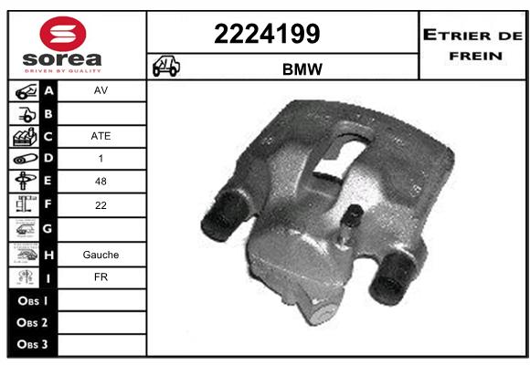 Estribo de freno SEEAC 4224199