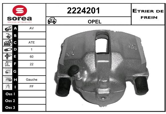 Estribo de freno SEEAC 4224201