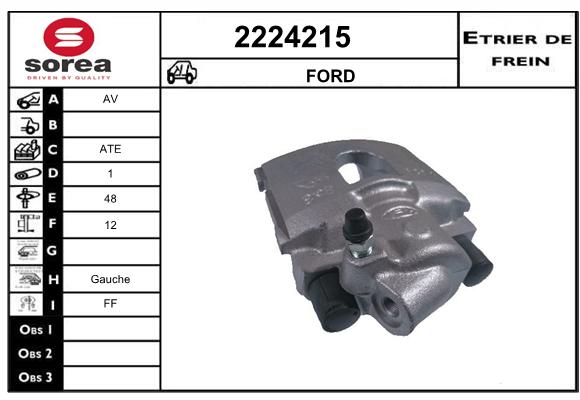 Estribo de freno SEEAC 4224215